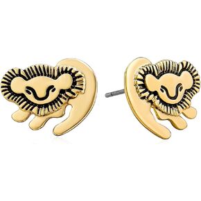 Brave Lion Stud Earrings Courage and Freedom Jewelry African Savannah Inspired Gift for Animal Lovers in Kuwait
