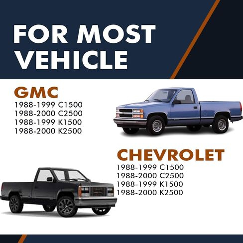 PM AUTO زوج من 2 خلفية طقم امتصاص الصدمات الكامل لعام 1988-1999 شيفروليه C1500 in Saudi Arabia