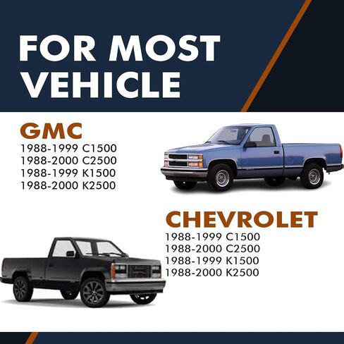 PM AUTO زوج من 2 خلفية طقم امتصاص الصدمات الكامل لعام 1988-1999 شيفروليه C1500 in Saudi Arabia