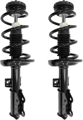 COMMENTERSTRUTS - تجميعات Strut Complete Front السريعة مع استبدال Coil Springs للفترة 2010-2016 CADILLAC SRX - مجموعة من 2 ، أسود in Saudi Arabia