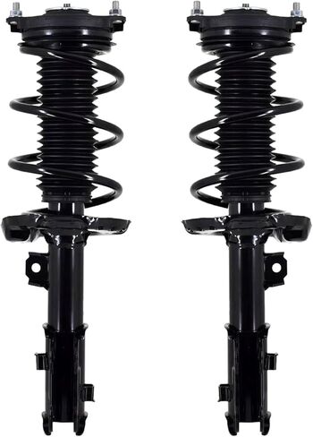PM Auto Pair 2 Front L-R Quick Complete Strut-Coil Spring Replacement For 2017-2020 Hyundai Elantra USA Built in Saudi Arabia