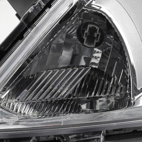 AKKON - FIT 2012 2013 2014 NISASN Versa Sedan 12-14 Halogen Type Heactlips Headlamp Presective Chrome Driver - Passenger in Kuwait