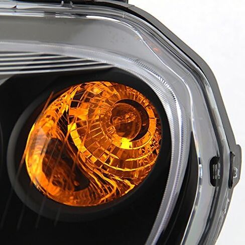 AKKON - For Chevy HHR Amber Black Bezel OE Replacement Headlights Driver/Passenger Head Lamps Pair in Saudi Arabia