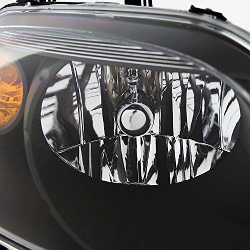 AKKON - For Chevy HHR Amber Black Bezel OE Replacement Headlights Driver/Passenger Head Lamps Pair in Saudi Arabia