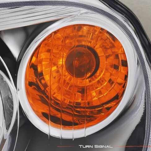 AKKON - For Chevy HHR Amber Black Bezel OE Replacement Headlights Driver/Passenger Head Lamps Pair in Saudi Arabia