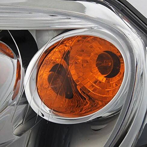 AKKON - For Chevy HHR Amber Black Bezel OE Replacement Headlights Driver/Passenger Head Lamps Pair in Saudi Arabia