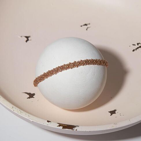 Zeroest Newborn Photography Props Baby Girl Photoshoots Pearl Headbands Infant Girl Photo Posing Beaded Headband Props (Ivory, One Size) in Saudi Arabia