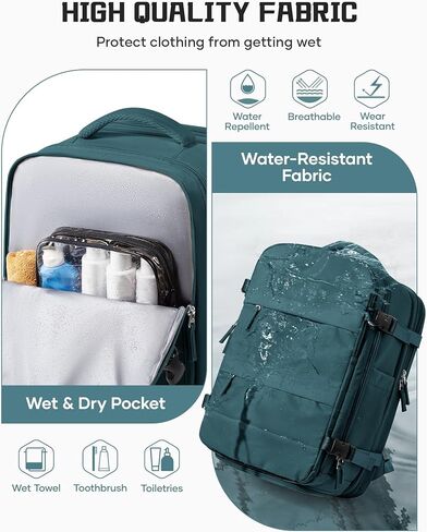 wepadre Vacuum Backpack Travel with Pump Travel Backpack with Vacuum System Expandable Vacpack Compression Backpacks for Travel Easy Vac Pack Carry on Luggage in Kuwait