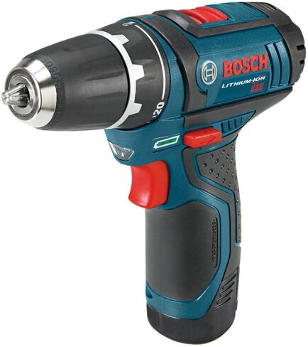 BOSCH PS31-2A 12V Max 3/8 Inch Drill/Driver Kit with (2) 2 Ah Batteries and Charger, Variable Speed in Saudi Arabia
