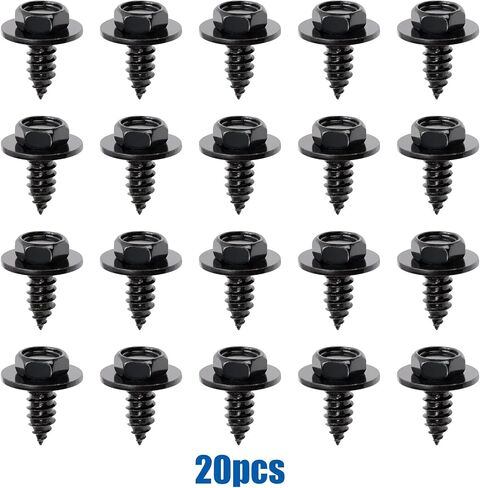 Oautoo 20pcs M6.3-1.81 x 16mm (#14 × 41/64 ") in Saudi Arabia