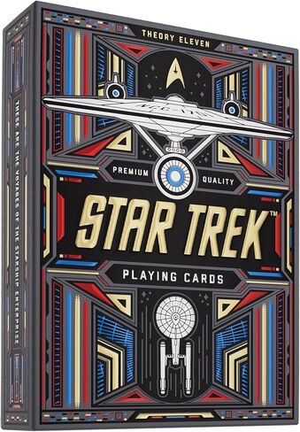 theory11 Star Trek Light Premium Playing Cards, Poker Size Standard Index, Luxury Playing Cards in Kuwait