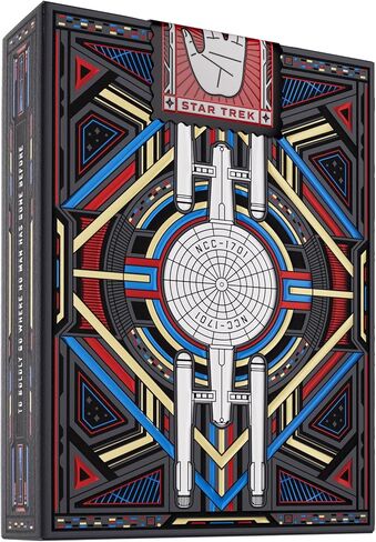 theory11 Star Trek Light Premium Playing Cards, Poker Size Standard Index, Luxury Playing Cards in Kuwait