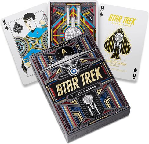 theory11 Star Trek Light Premium Playing Cards, Poker Size Standard Index, Luxury Playing Cards in Kuwait