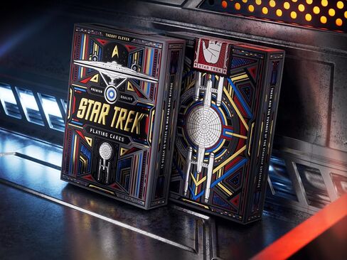 theory11 Star Trek Light Premium Playing Cards, Poker Size Standard Index, Luxury Playing Cards in Kuwait