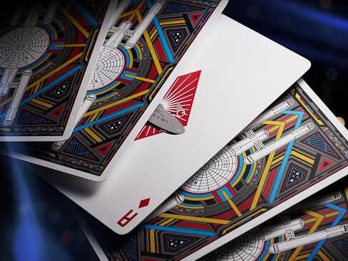 theory11 Star Trek Light Premium Playing Cards, Poker Size Standard Index, Luxury Playing Cards in Kuwait