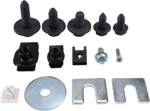 216 PCS End Front End Sheet Mardware Kit Texmentible مع Camaro Chevelle Nova Impala 1959 1960 1961 1962 1963 1965 1966 1967 1968-1982 in Saudi Arabia
