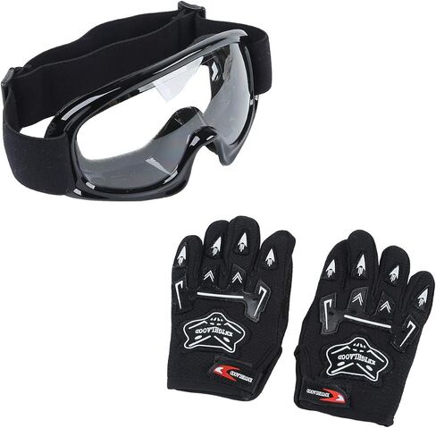 XFMT DOT Youth Kids Motocross Offroad Street Dirt Bike Helmet W/Goggles Gloves ATV MX Skull Helmet in Saudi Arabia