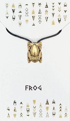 Spirit Animal Tribal Bead Necklace Native American Zodiac Unique Symbolic Inspirational Gold Pendant in Saudi Arabia