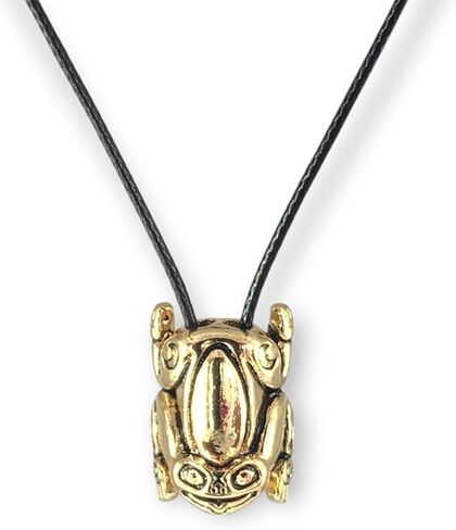 Spirit Animal Tribal Bead Necklace Native American Zodiac Unique Symbolic Inspirational Gold Pendant in Saudi Arabia