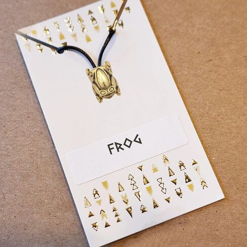 Spirit Animal Tribal Bead Necklace Native American Zodiac Unique Symbolic Inspirational Gold Pendant in Saudi Arabia