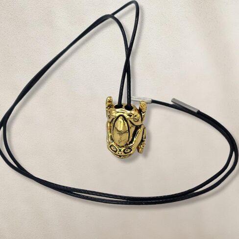 Spirit Animal Tribal Bead Necklace Native American Zodiac Unique Symbolic Inspirational Gold Pendant in Saudi Arabia
