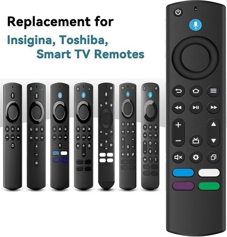 2 - Pack Replacement Remote Control for Roku - TV, Compatible with Roku Smart TV, Infrared Remotes for TCL/Hisense/Sharp/Philips/Onn/Element/Insignia Roku-TV (Not for Stick and Box or Speaker) in Kuwait