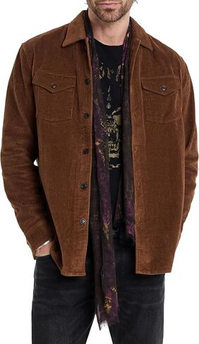 John Varvatos Men's Bauer Overshirt in Saudi Arabia