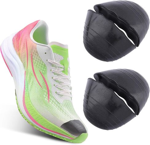 Shoe Filler Insert, Black Shoe Inserts for Shoe Too Big Adjustable Toe Cushion Fillers Make Shoes Fit, Prevent Heel Sliping Shoe Inserts for Sneakers High Heels Flats Boots (Size:2 Pairs) in Kuwait