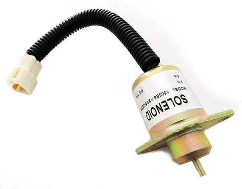 12V Fuel Shut Off Shutdown Solenoid for Kubota Engines B2400D B2400E B2400HSD B2400HSE BX2200 BX2200d BX22D 17454-60010 in Saudi Arabia