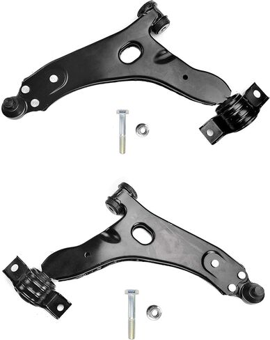 K80407 K80408 أمامي أسفل ذراع التحكم السفلى متوافق مع 2004-2007 Ford Focus 2.3L ، 2004-2011 Ford Focus 2.0L ، مع مسامير قرص in Saudi Arabia