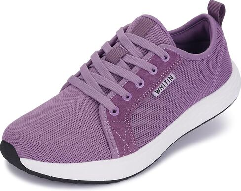 WHITIN Women's Wide Width Toe Box Diabetic Shoes Size 11W Zero Drop Neuropathy Edema Bunions Swollen Feet Arthritis Female Walking Sneakers Dark Grey 43 in Saudi Arabia