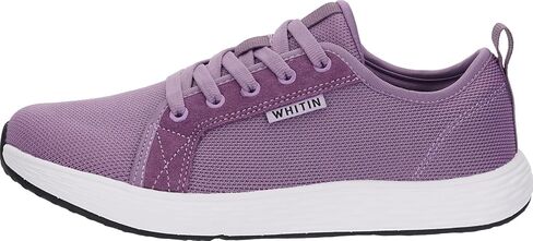 WHITIN Women's Wide Width Toe Box Diabetic Shoes Size 11W Zero Drop Neuropathy Edema Bunions Swollen Feet Arthritis Female Walking Sneakers Dark Grey 43 in Saudi Arabia
