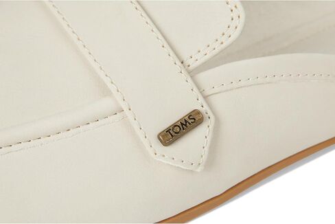 TOMS Women's Lynette Mule, Brown Sugar Raffia/Leather, 9 in Saudi Arabia