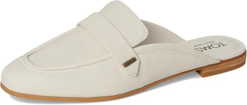TOMS Women's Lynette Mule, Brown Sugar Raffia/Leather, 9 in Saudi Arabia