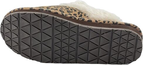 Clarks Womens Open Back Suede Leather Comfort Clog Slipper JMS0583C - Plush Faux Fur Trim - Indoor Outdoor House Slippers For Women (8 M US, Navy) in Saudi Arabia