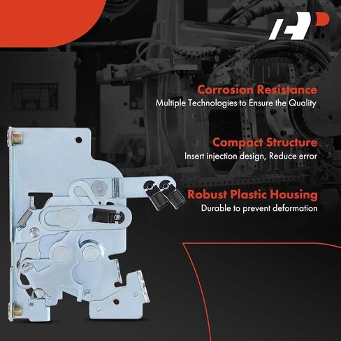 A-Premium Door Lock Latch Actuator متوافق مع مركبات Kenworth-T300 1995-2002 ، T450 1995-1997 ، T600A 1995-2002 ، T800 1995-2002 ، W900 1995-2002-جانب السائق الأيسر الأمامي اليسرى in Kuwait