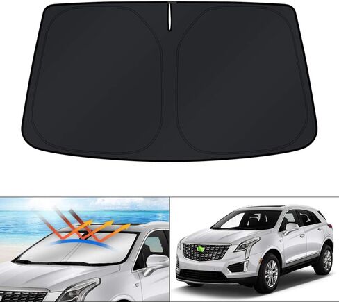 KUST مخصص FIT Windshield Sun Shade for 2017-2022 Genesis G90 SEDAN Accessories Sunshade Sun Visor Protector Collable Cloks UV Rays Awd in Saudi Arabia