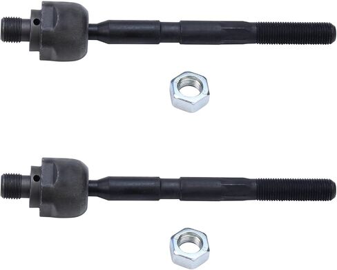 Detroit Axle - Front 6pc Tie Rods Kit for 2006-2011 Kia Rio Rio5, 4 Inner Outer Tie Rod Ends 2 Boots 2007 2008 2009 2010 Replacement in Saudi Arabia