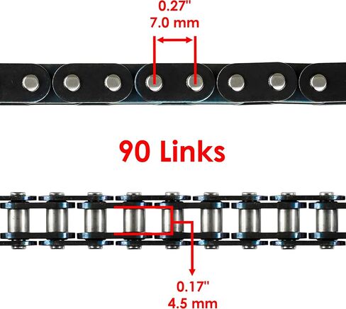 Caltric Timing Cam Chain Compatible with Yamaha Warrior YFM350 YFM35X 1987 1988 1989 1999 2000 2001 2002 2003 2004 in Saudi Arabia