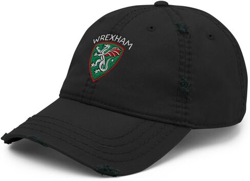 WREXHAM AFC Minimalist Dragon Design Assorized Dostriced Dad Hat Soccer Cap in Kuwait