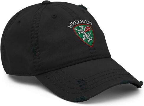 WREXHAM AFC Minimalist Dragon Design Assorized Dostriced Dad Hat Soccer Cap in Kuwait