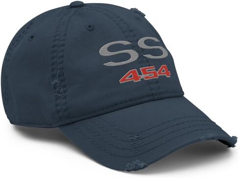 Chevelle SS 454 Distressed Dad hat for Classic Chevy Muscle Car Owners Enthusiasts Gear Heads Cap in Saudi Arabia