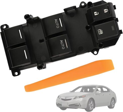 35750-TK4-A01 مفتاح نافذة الطاقة الرئيسي متوافق مع Acura TL 2009 2010 2011 2012 2013 2014 استبدال 35750TK4A01 مفاتيح تنظيم نافذة الجانبية الأمامية in Saudi Arabia