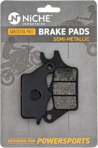 NICHE Brake Pad Set for Kawasaki Z125 Pro 43082-0134 Front Semi-Metallic in Saudi Arabia