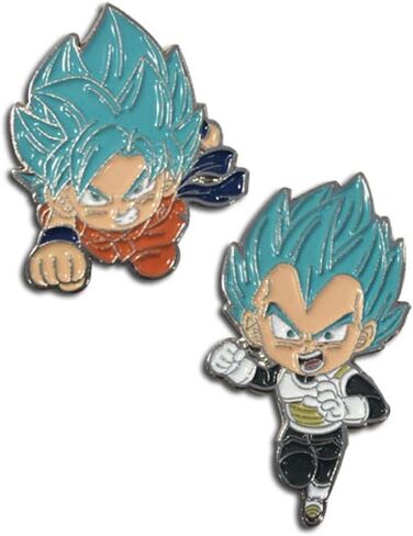 Dragon Ball Super - SSGSS Goku & SSGSS Vegeta Monamel Pins in Saudi Arabia