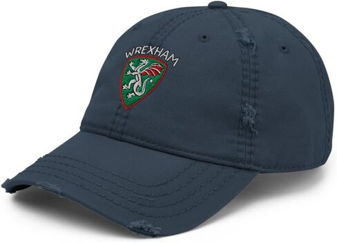 WREXHAM AFC Minimalist Dragon Design Assorized Dostriced Dad Hat Soccer Cap in Kuwait