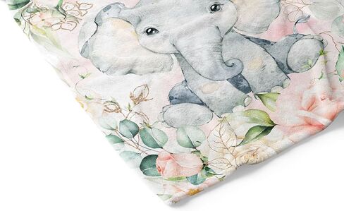 UNIQUE Bunny Ultra Soft Fleece Baby Blanket 30x40in, Mother's Love Baby Blanket, Girl in Kuwait