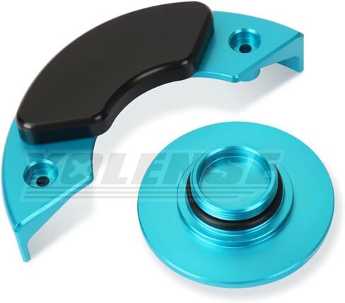 ALMART دراجة نارية محرك حارس حارس حامي غلاف الإطار شريط التمرير ل CFMOTO 675SR-R 675SS 675NK الأزرق in Kuwait