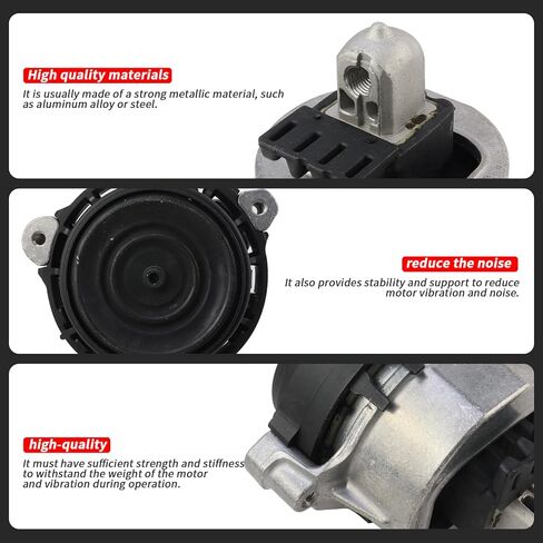 Motor Mount Engine Support Left+Right for BMW 530Li xDrive X3 X4 X5 xDrive25i xDrive30i , Replaces 22116860495 + 22116860496 in Kuwait