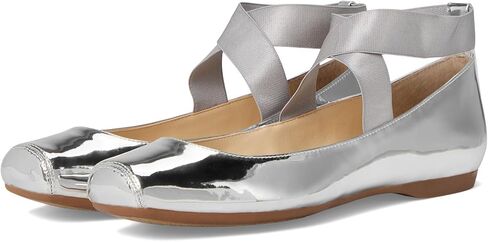 Jessica Simpson Women's Mandalaye Flat Ballet, Natural Tiger Print, 8 in Saudi Arabia